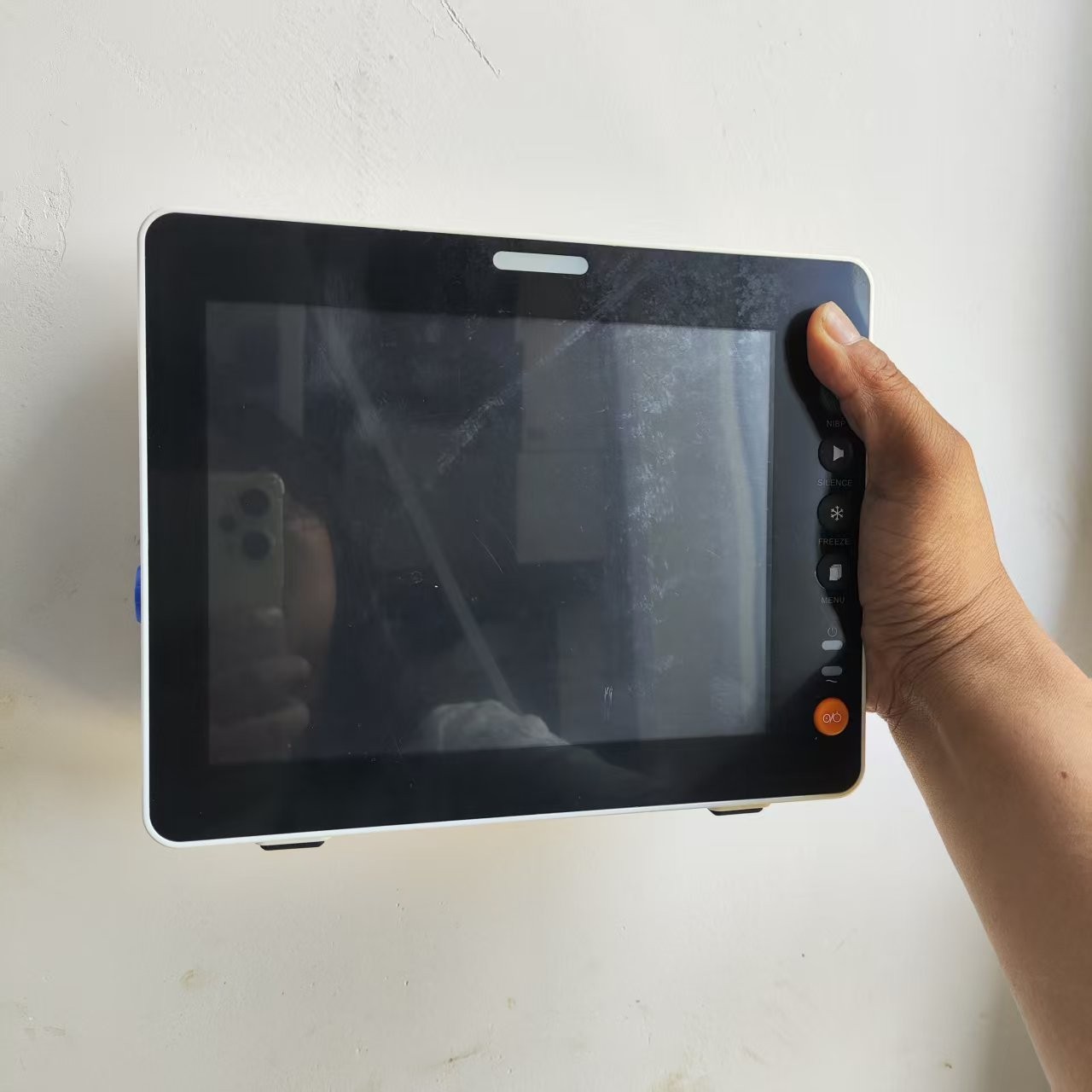 8″ Patient Monitor Multi-Parameter Vital Signs Machine ECG NIBP SPO2 Hospital