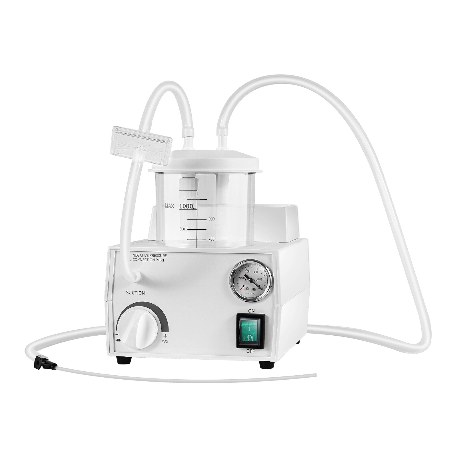 Vacuum Phlegm Quiet Suction Unit Portable Medical Emergency Aspirator Machine