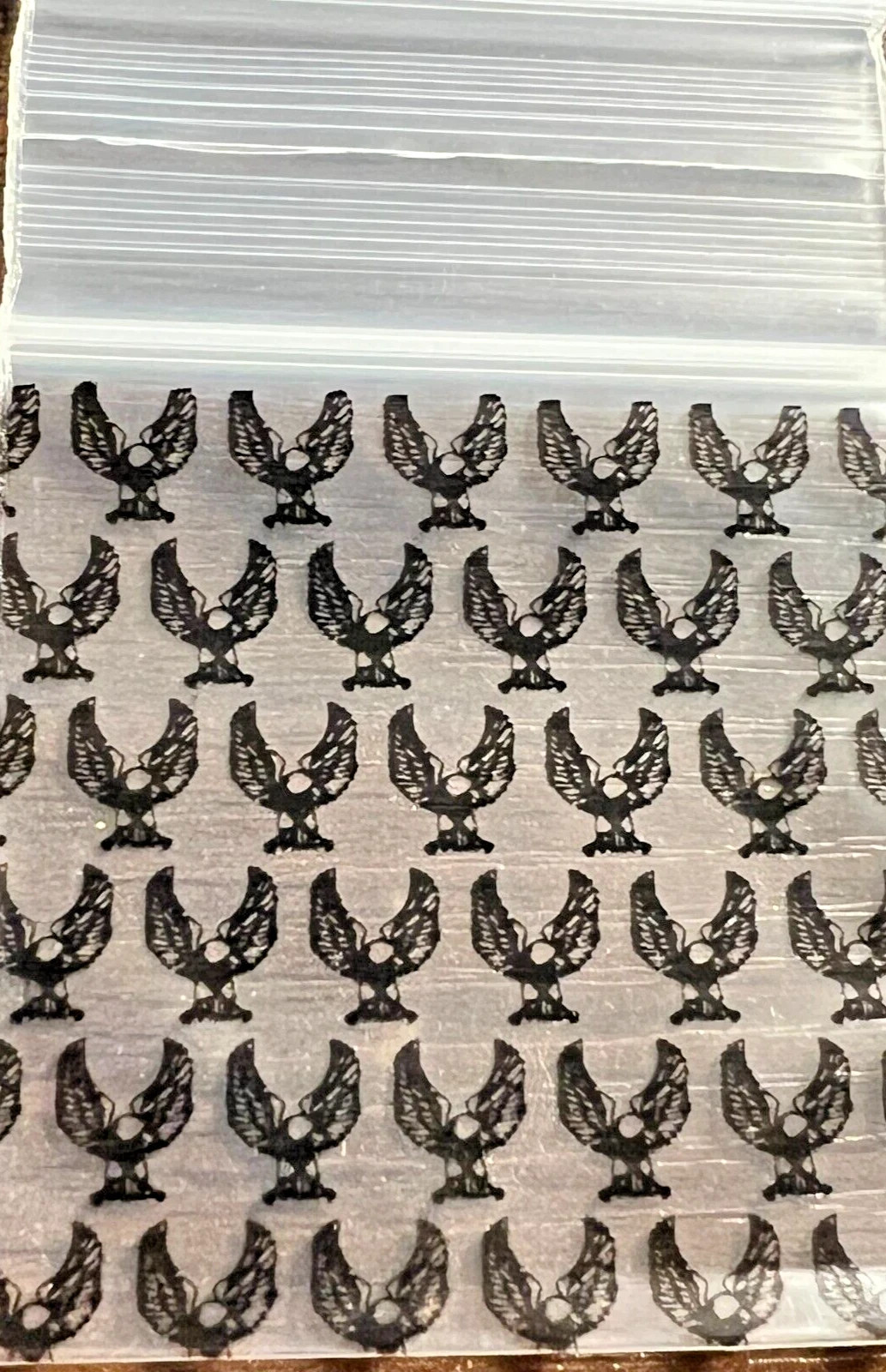 700 SMALL BAGGIES 2″ x 2″ 2020 MINI RESEALABLE POLY DESIGNER BAGS EAGLE
