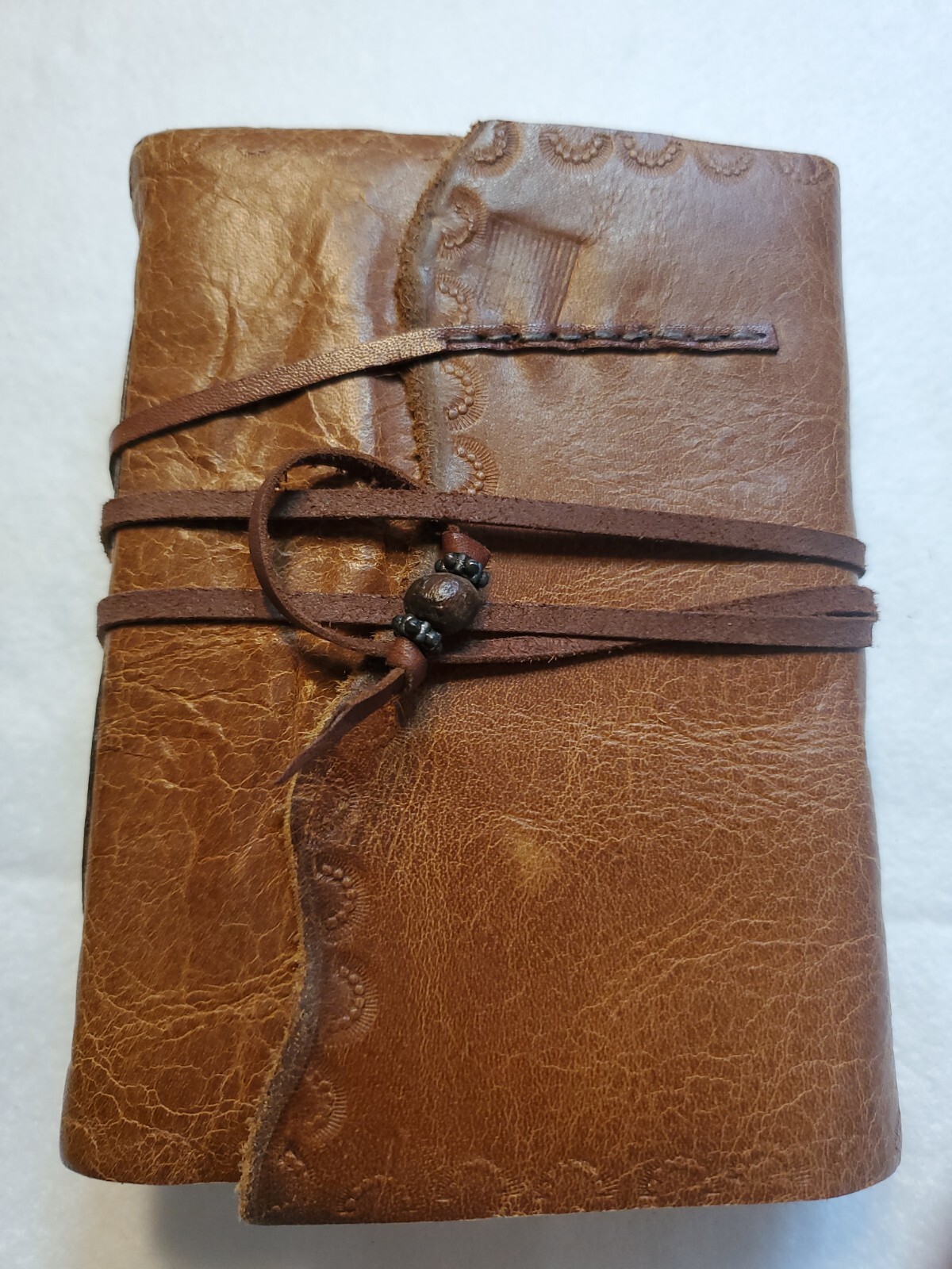 Bibliographica Journal Handbound in New Zealand Tarot Themed