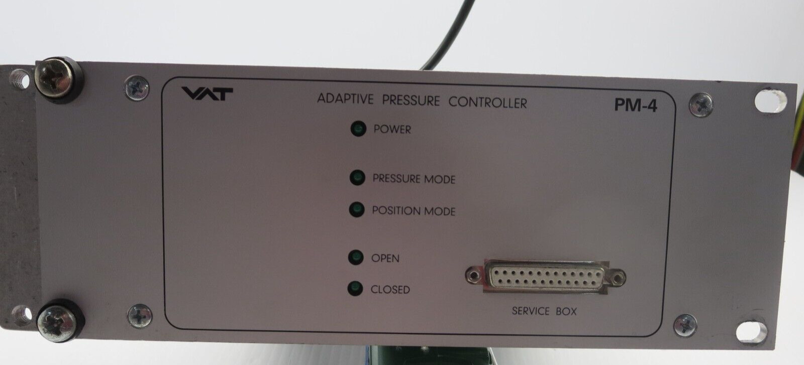 VAT PM-4 Adaptive Pressure Controller 100-240VAC 50/60HZ Powers On