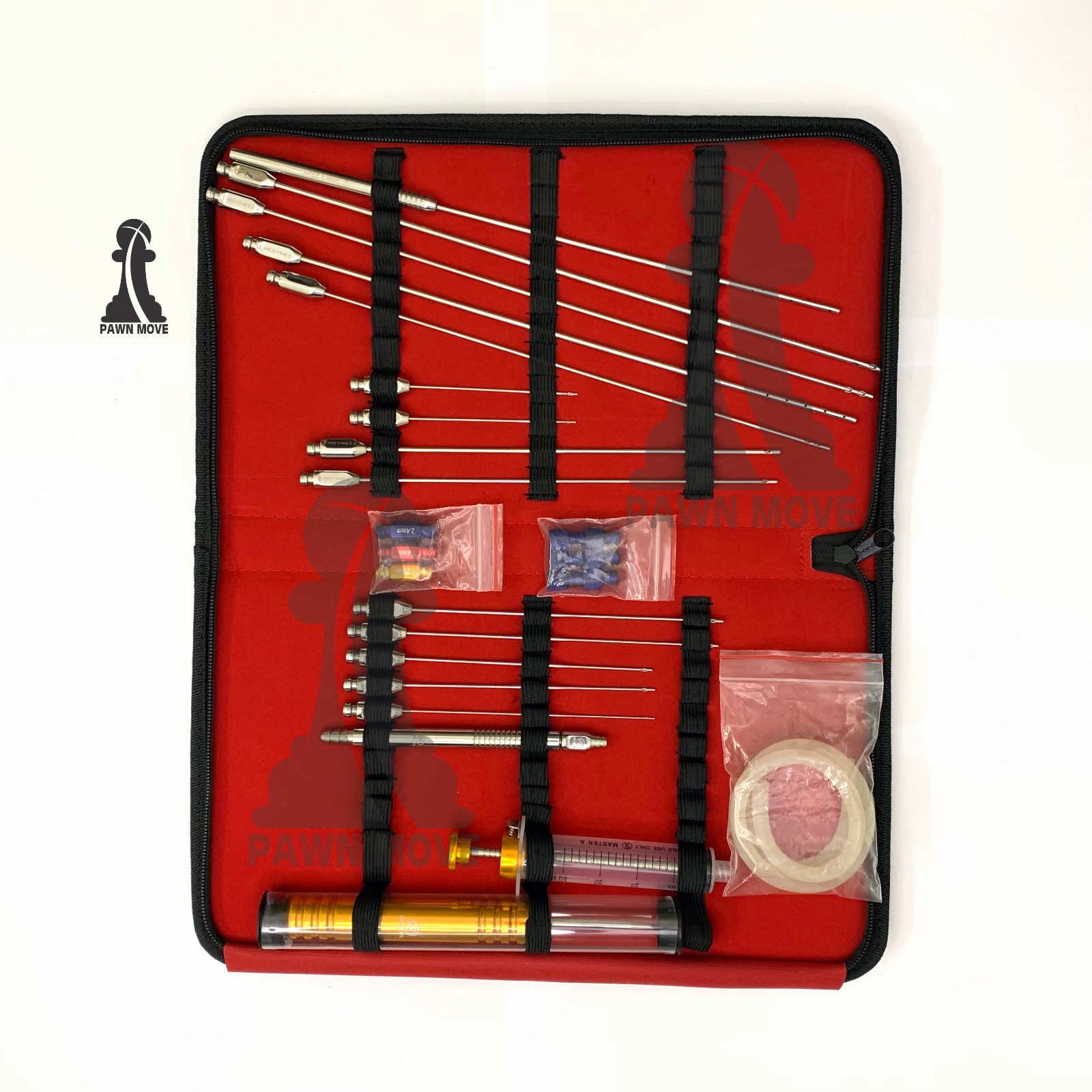 Facial Fat Grafting Cannula Set 27 Pieces Liposuction Fat Transfer Luer Lock Kit