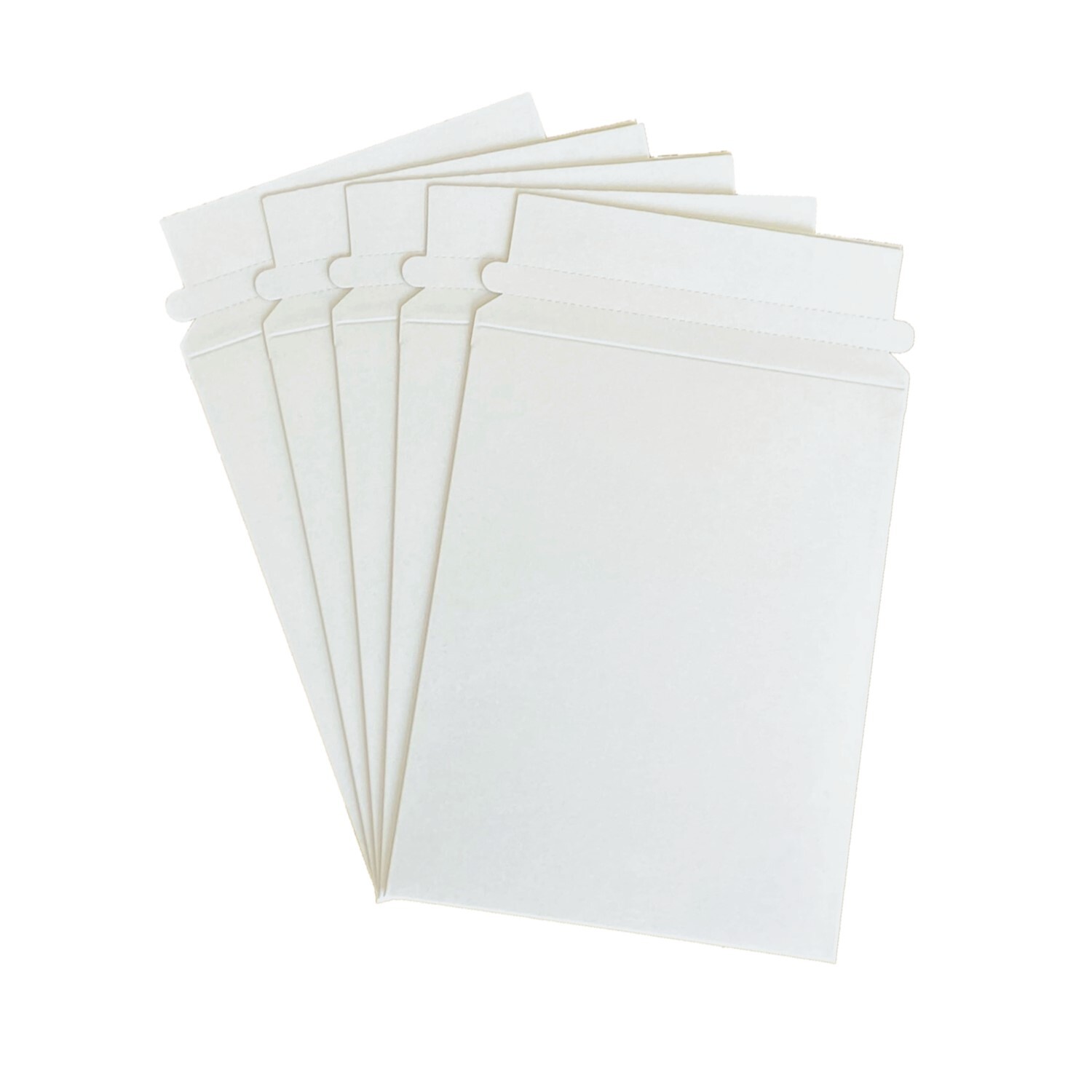 10 PK 7×9 inches Cardboard White Envelope Mailer 7″x9″ Self Seal Flap