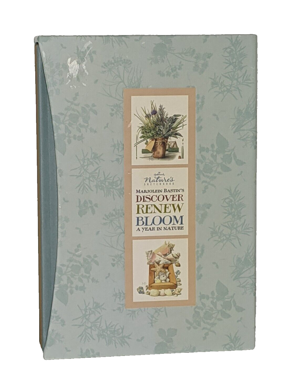 Hallmark Marjolein Bastin 3 JOURNALS Hardcover Discover Renew Bloom