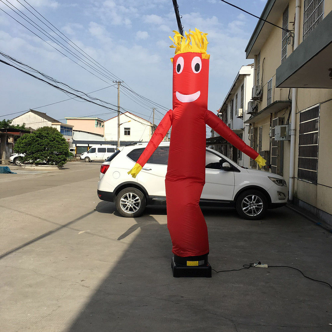 20FT/6M 10FT/3M Inflatable Advertising Air Wind Tube Puppet Sky Wavy Man Dancer