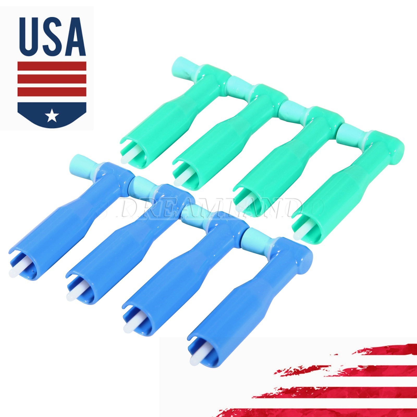 100/500/pk Top Prophy Angles Soft Firm Cups Dental Disposable Prophy Angle US