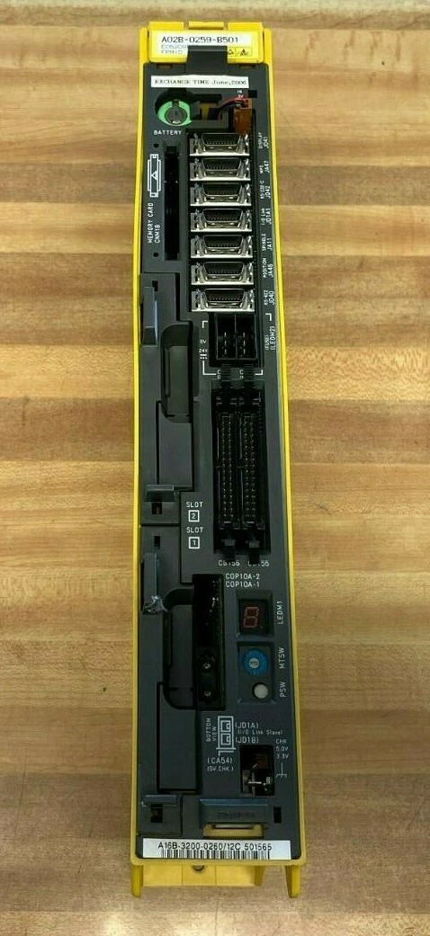 FANUC A02B-0259-B501 Power Mate i-Model D A16B-3200-0260/12C