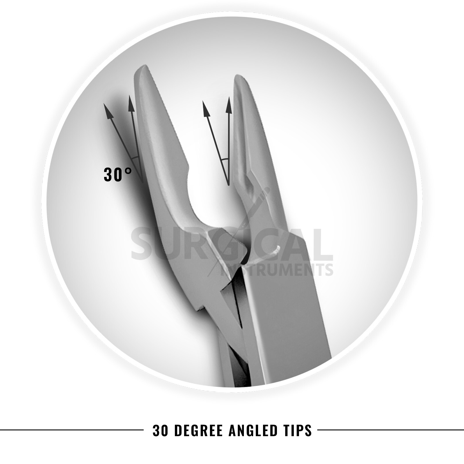 Blumenthal Bone Rongeur 30 Degree 6″ Surgical Dental Instruments German Grade