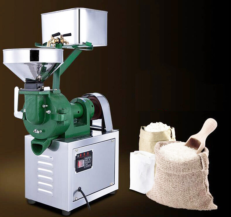 Mult-Role Grain Grinder Soybean & Rice Grinding Mill Machine 110V 1400r/min US