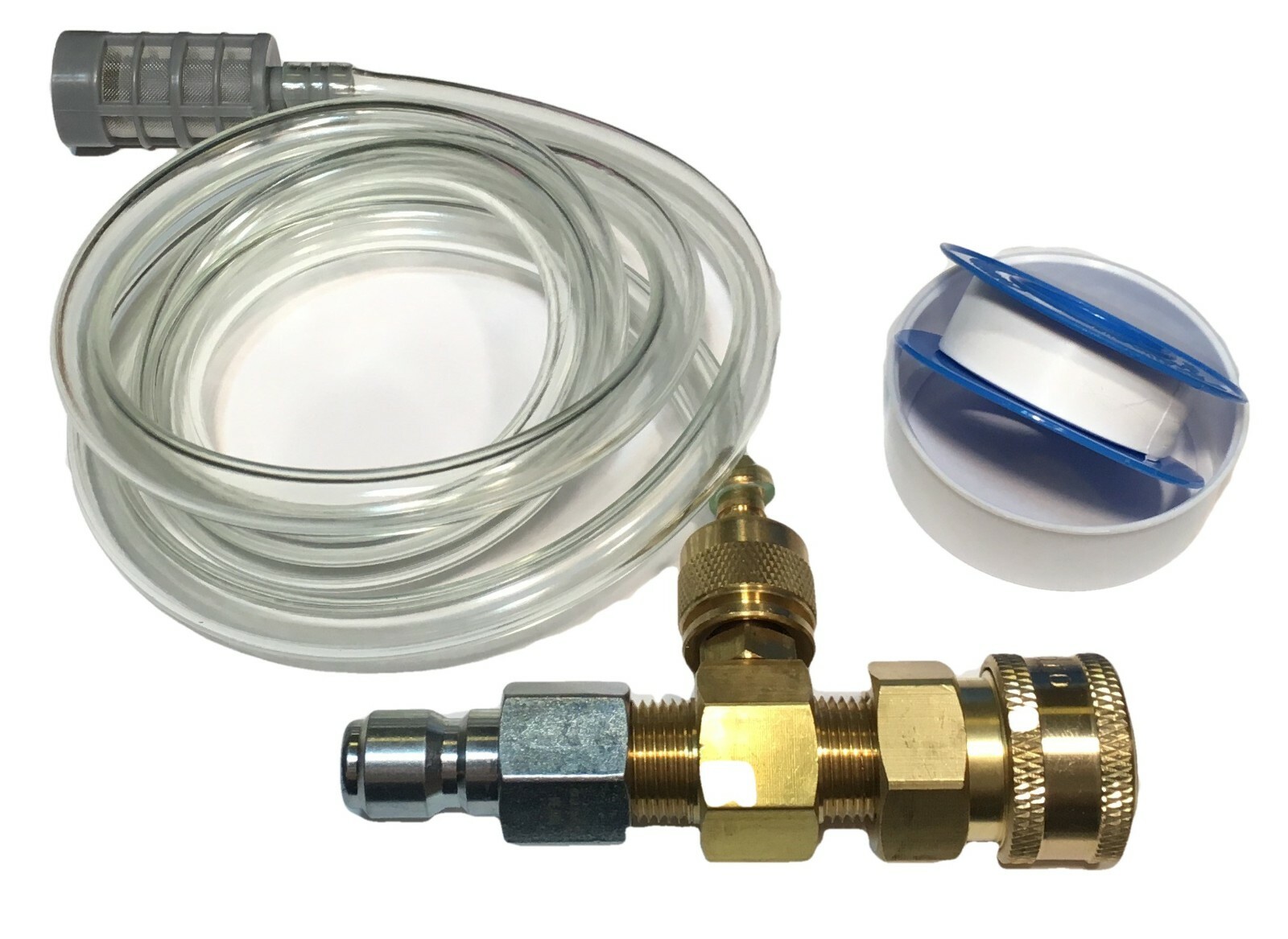 Chemical Detergent Chlorine Soap Kit Adjustable In Line Injector 3-5 GPM