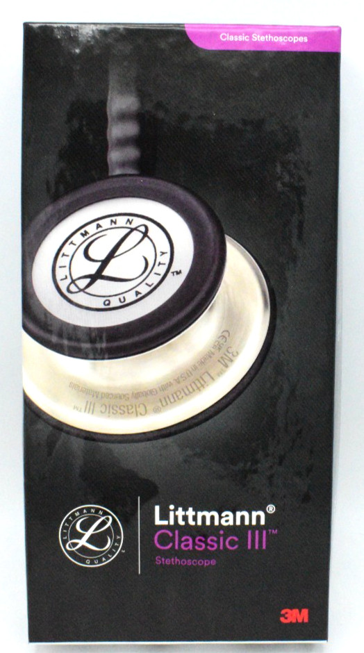 Littmann Classic III Stethoscope 27″ Black Tube Polished Copper Chestpiece #5646