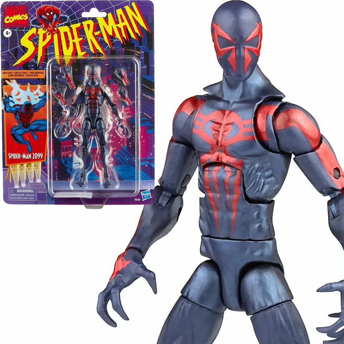 Marvel Legends Spider-Man 6-Inch Spider-Man 2099 Action Figure
