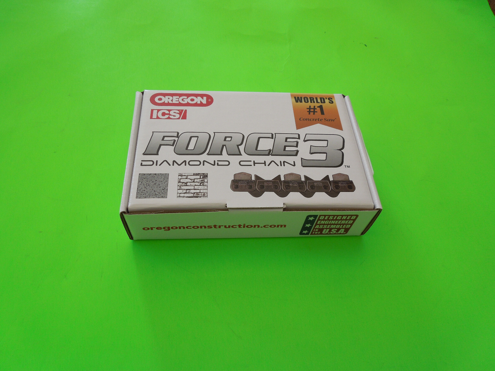 ICS Force 3 Diamond Concrete Cutting Chain 14″ part 584292 with 64DL 35cm/14in
