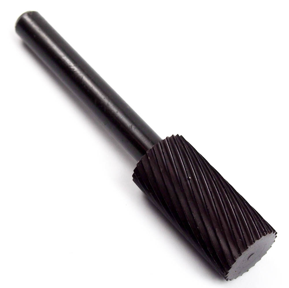1/2″ Head Dia. Cylindrical High Speed Steel Single Cut Bur GROBET 33.041