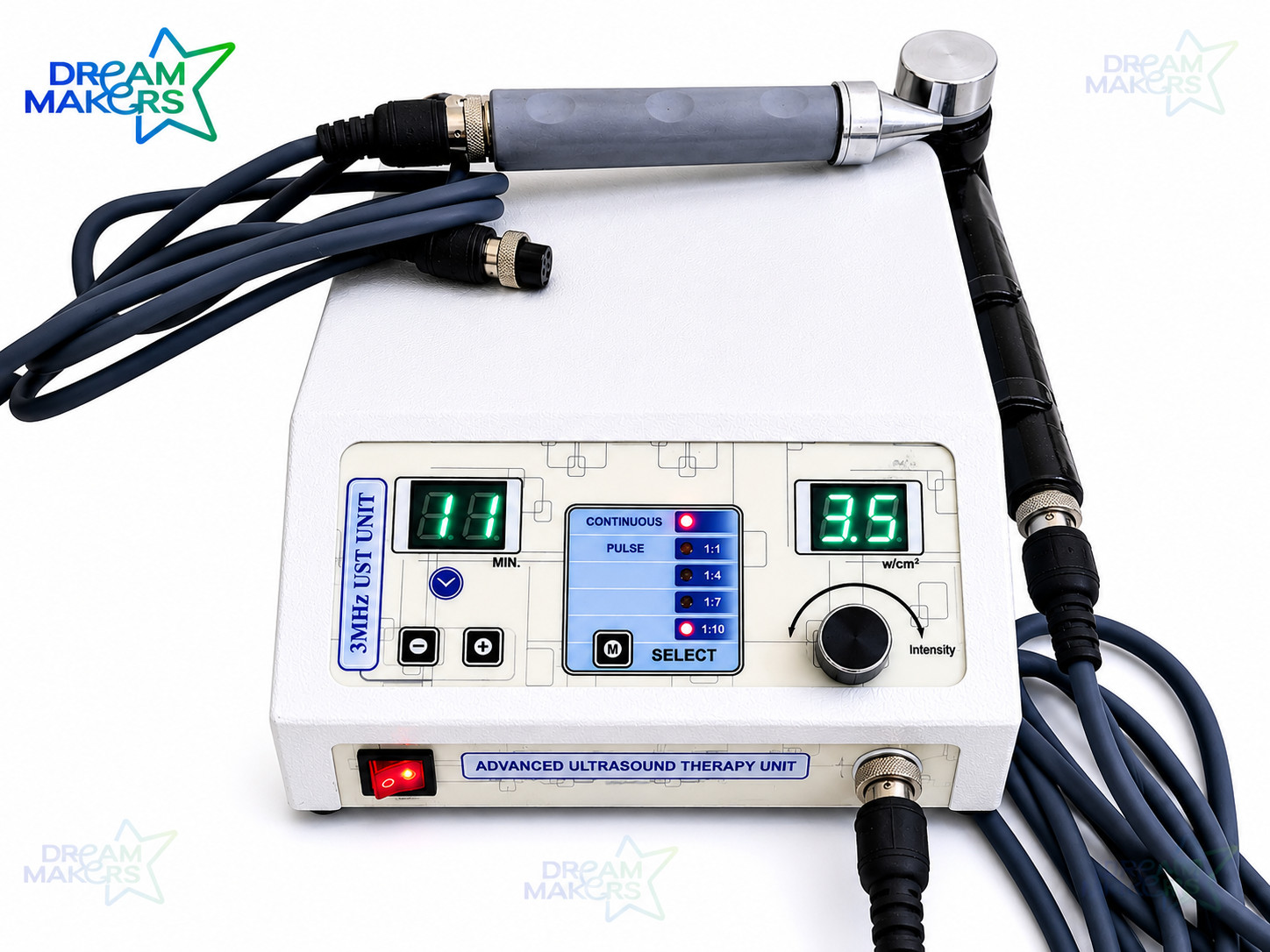 1 MHz & 3 MHz Ultrasound therapy machine for Pain Relief