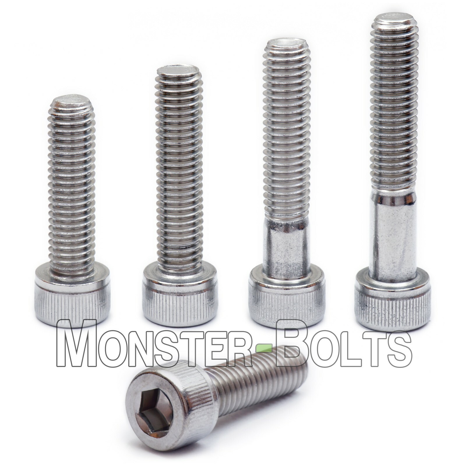 1/4-20 Stainless Steel Socket Head Cap Screws, US / Inch SAE Coarse Thread, A2