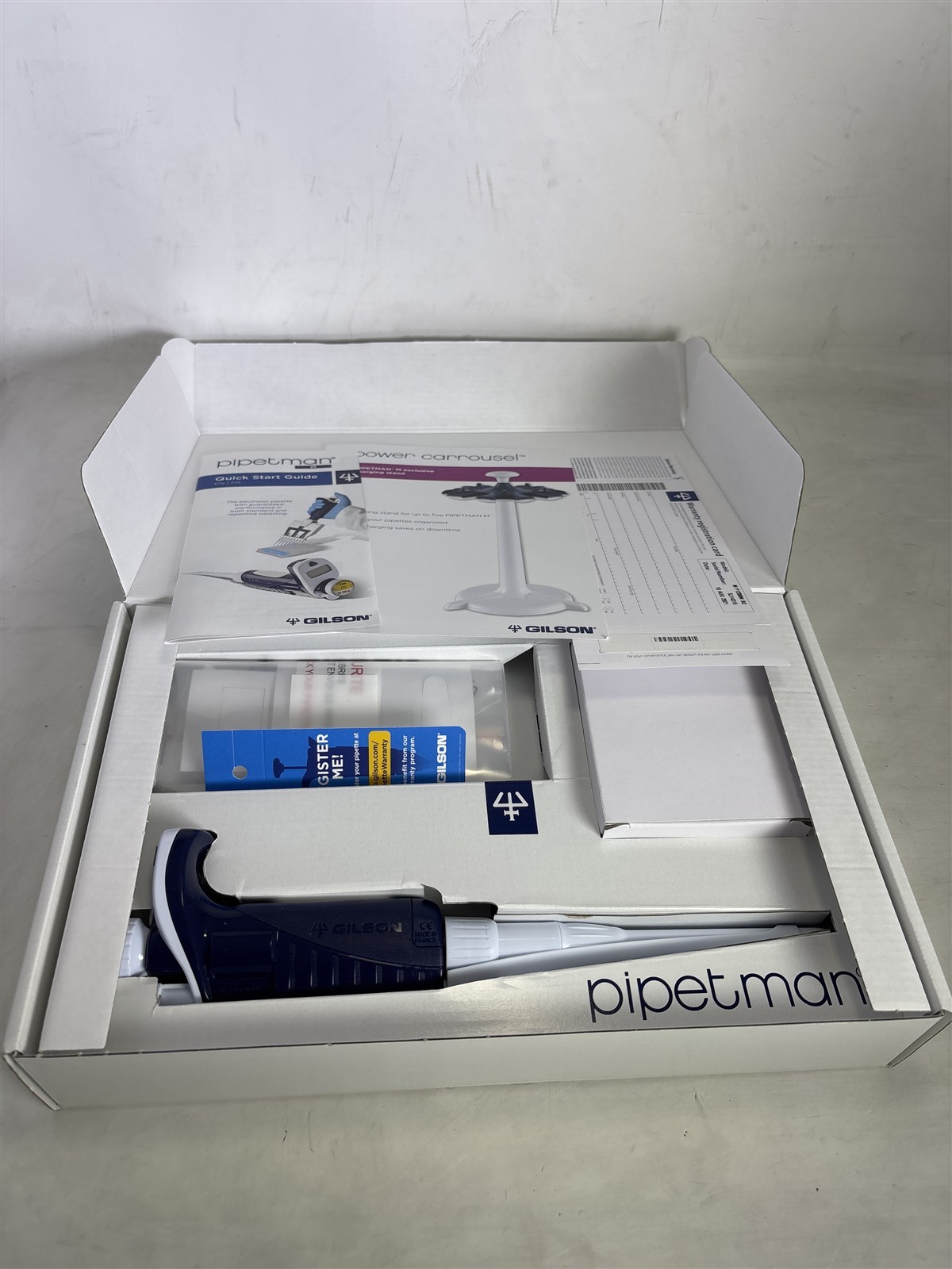 Gilson Pipetman M P1200M Becton Dickinson Electronic Pipette