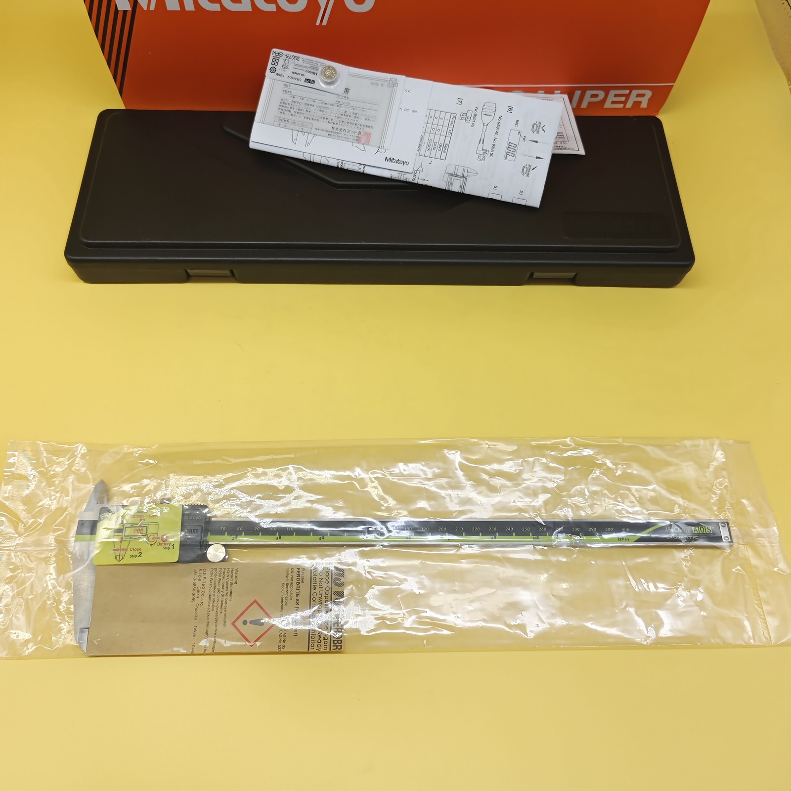 500-193-30 300mm/12″ Mitutoyo Japan Absolute Digital Digimatic Vernier Caliper
