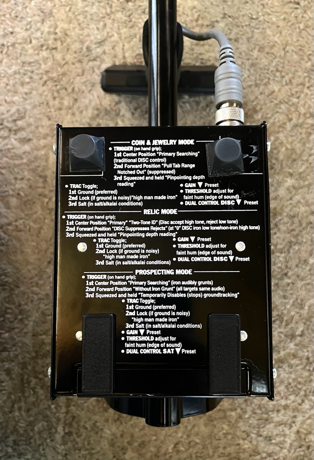 WHITE’S MXT Tracker E-Series Metal Detector + Extras – Excellent Condition!!