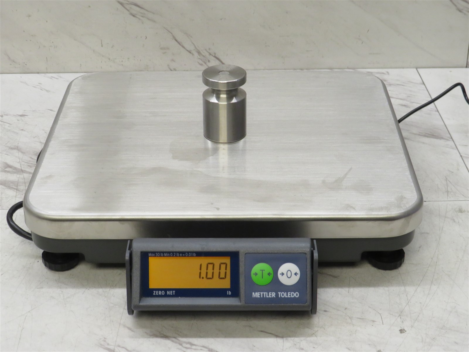 Mettler Toledo ARIVA-S-135-SBG 30lb Digital POS Scale w/ Display & AC