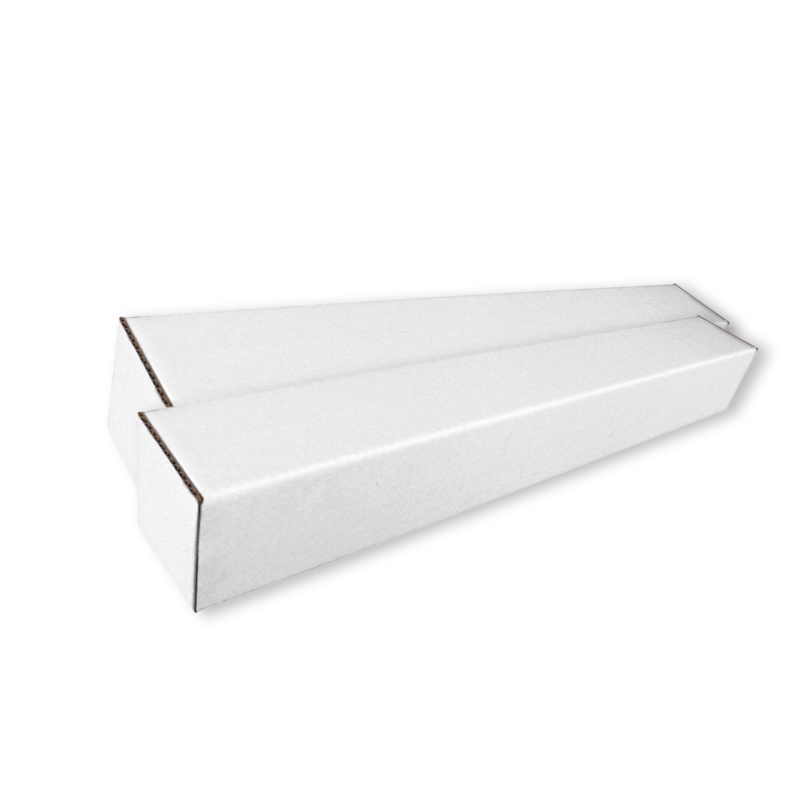 2 x 2 x 25″ White Square Mailing Tubes ECT-32B 50/Case