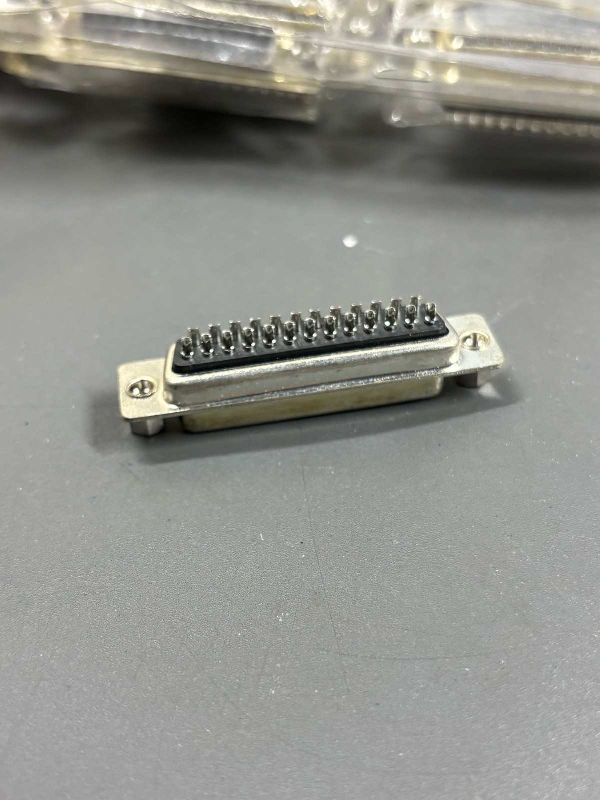 48 PCS DB25 Female Panel Mount D-Sub Connectors 25 Pin Solder Type Serial Port