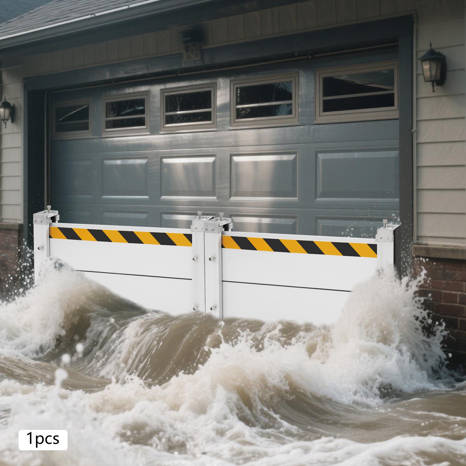 Baffle Flood Protection Barrier Reusable Flood Barrier Flood Protection Barrier