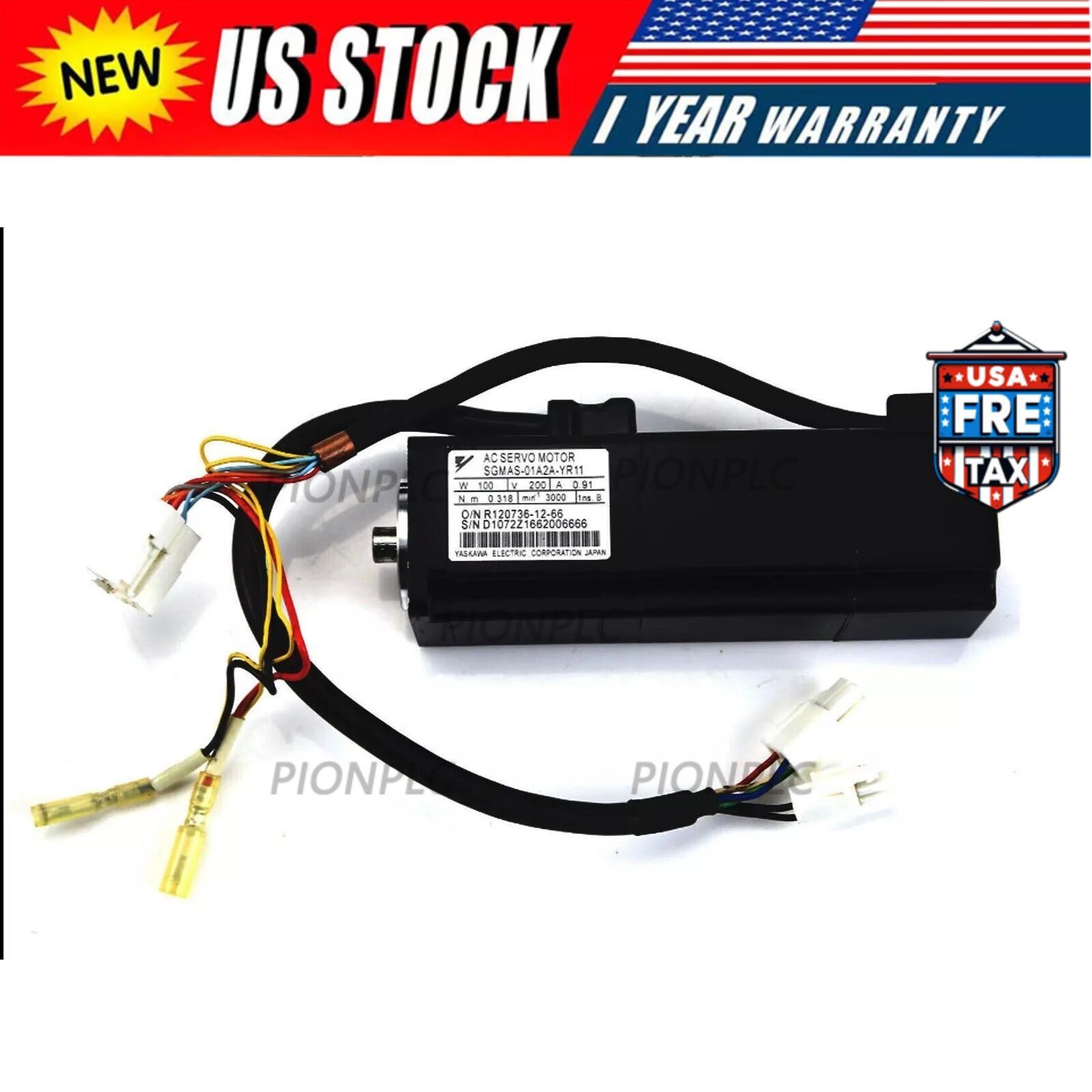 YASKAWA SGMAS-01A2A-YR11 SGMAS01A2AYR11 Servo Motor, AC Servo