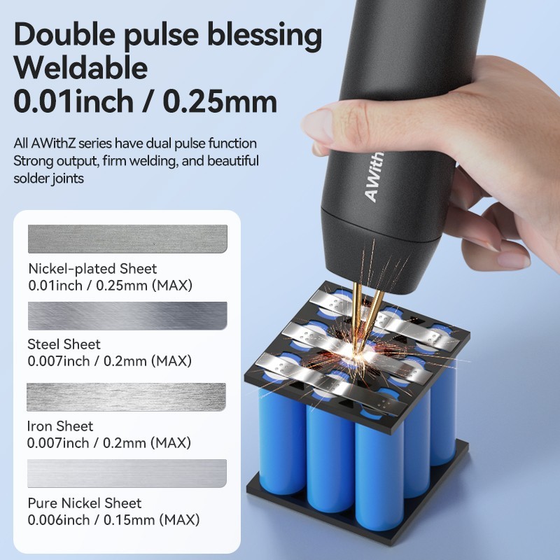 Handheld Spot Welding Machine 11 Gears Adjustable 18650 DIY Small Spot Welder