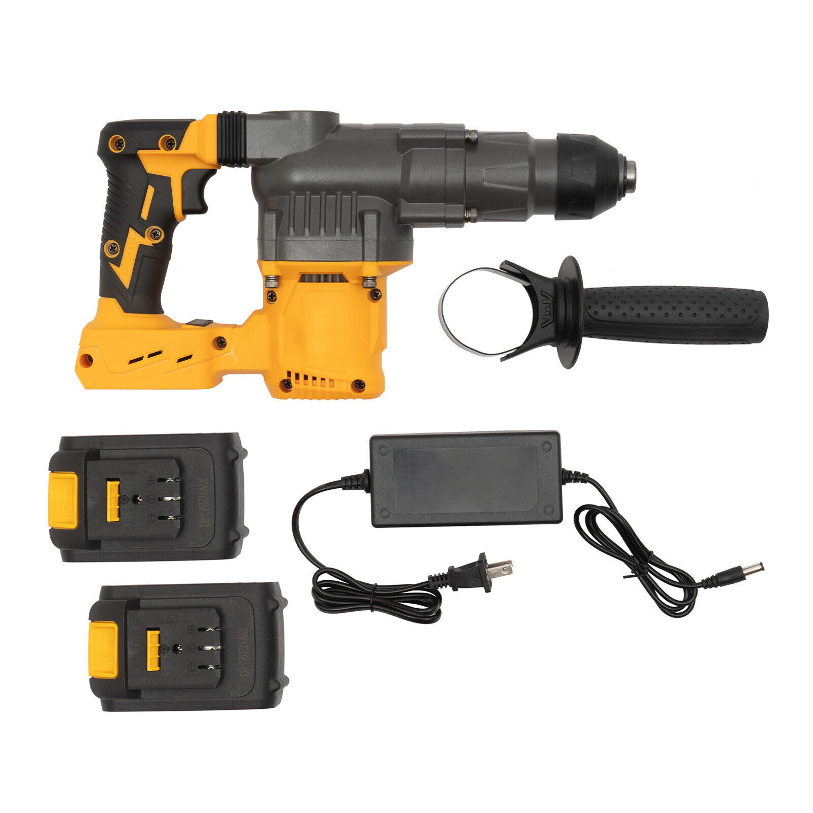 SDS-Plus Cordless Rotary Hammer Drill 1400r/min W/ Drill Bit Φ22mm/Φ13mm/Φ28mm