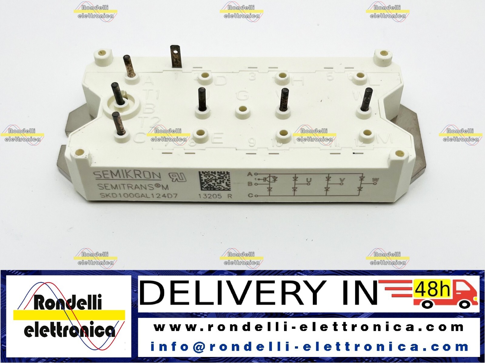 SKD100GAL124D7 (DHL EXPRESS 1-3 DAY DELIVERY in USA)