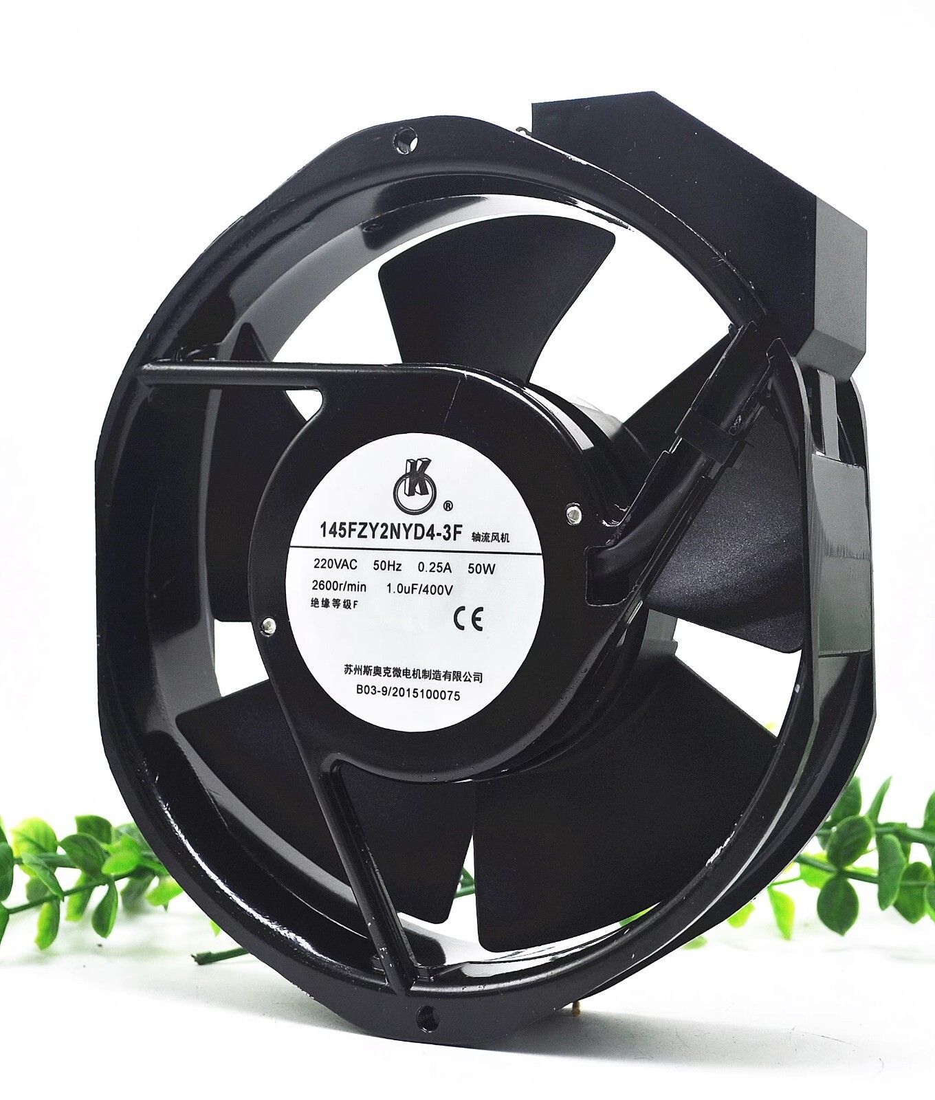 1pcs 145FZY2NYD4-3F 220VAC 0.25 50W 2600r/min Metal Cooling Fan