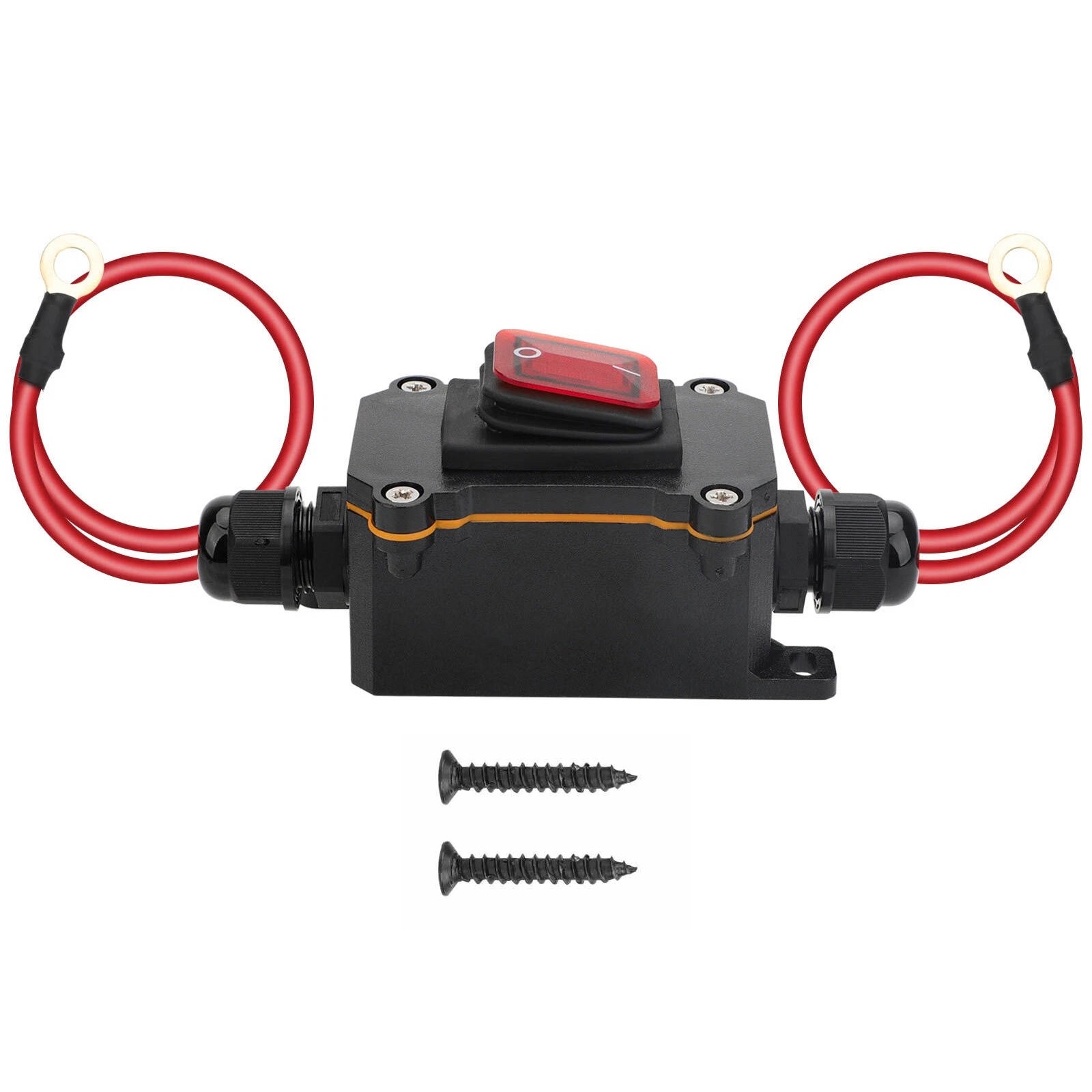 DC 12V-24V Inline Cord Switch IP67 Waterproof Outdoor ON/Off Toggle Switch
