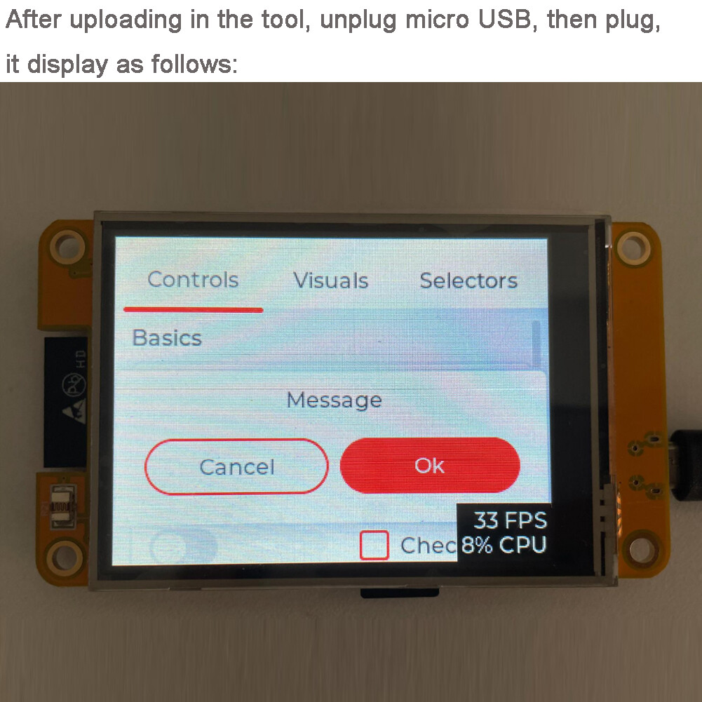 2pcs 2.8″ ESP32 Display Module ESP32-2432S028R TFT LCD Touchscreen + Case USA