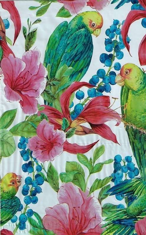 200 10×13 Pink Tropical Flowers Parrot Designer Poly Mailers Envelopes Bags