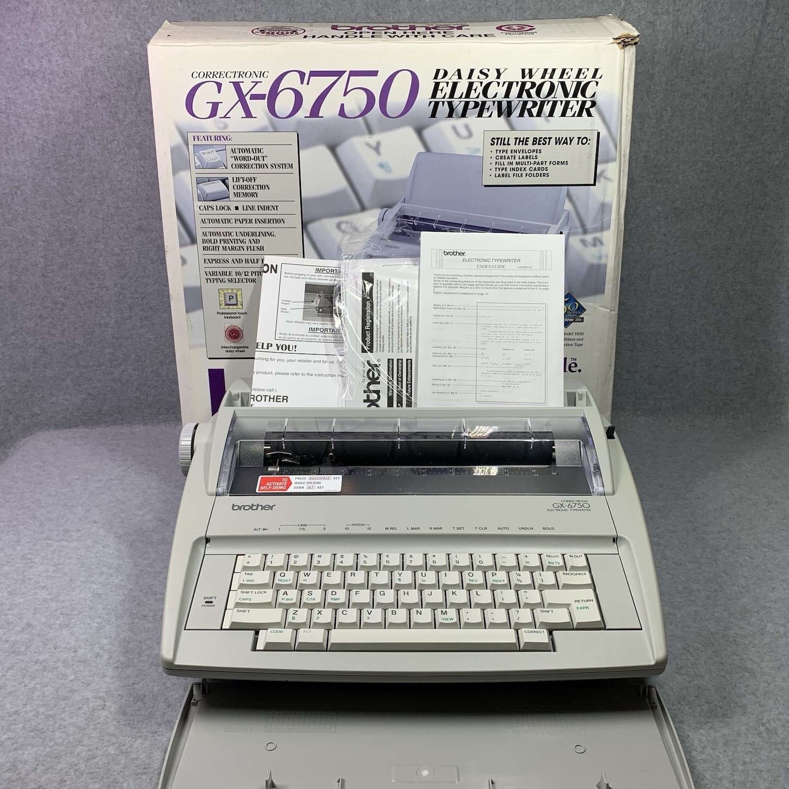 BROTHER Correctronic Electric Typewriter FOR PARTS
