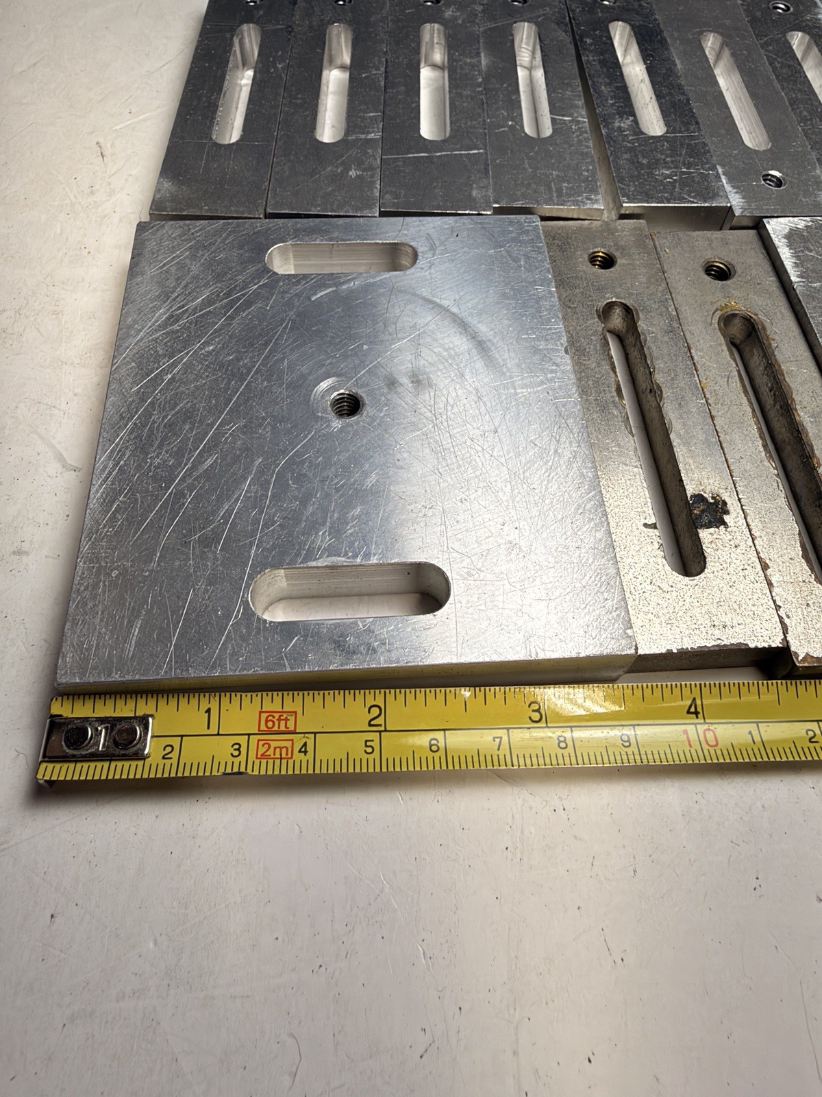 Vintage Laser / Optic stands Shims parts from closed College Laser Lab set G