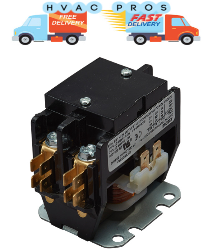 CTR1152 CTR01152 – American Standard Trane 24 Volt 1 Pole 40 Amp Contactor Relay