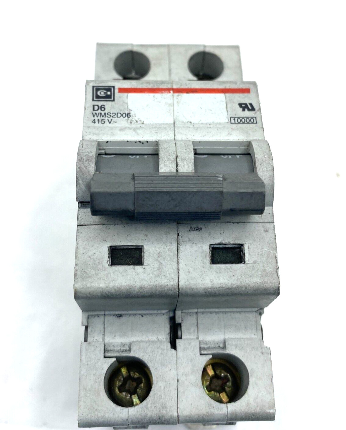 Cutler-Hammer WMS2D06 D6 2 Pole Circuit Breaker WMS2D06 415V🔔
