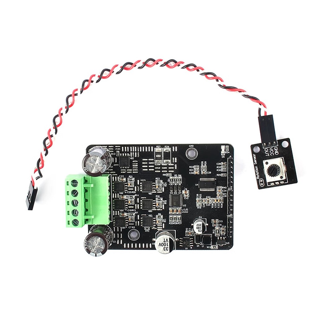 DC 6-80V BLDC 3-Phase DC Brushless Motor Controller 1600W 50A PWM Motor Driver