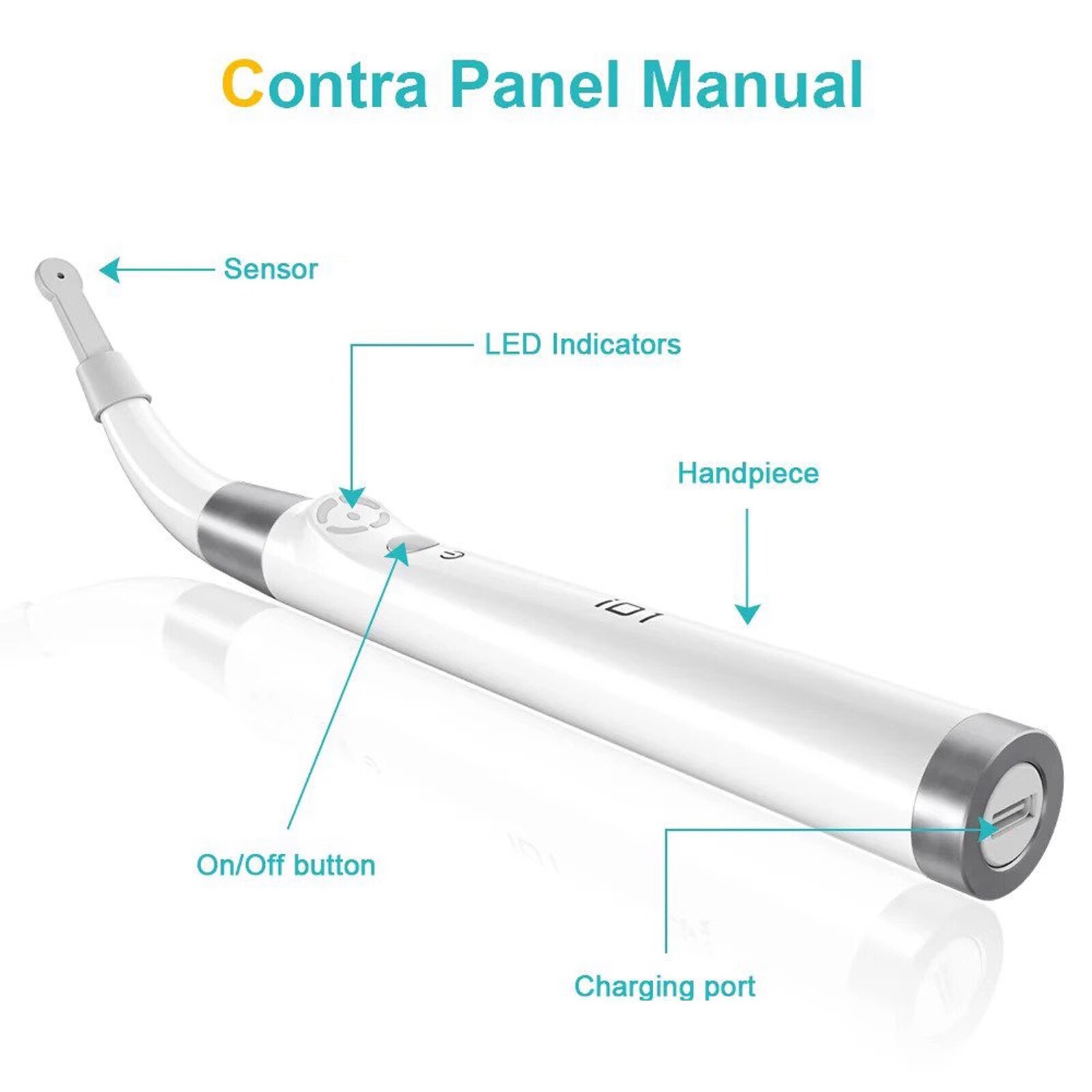 US Dental Implant Locator 360℃ Rotating Spotter Detector+3pcs Sensor