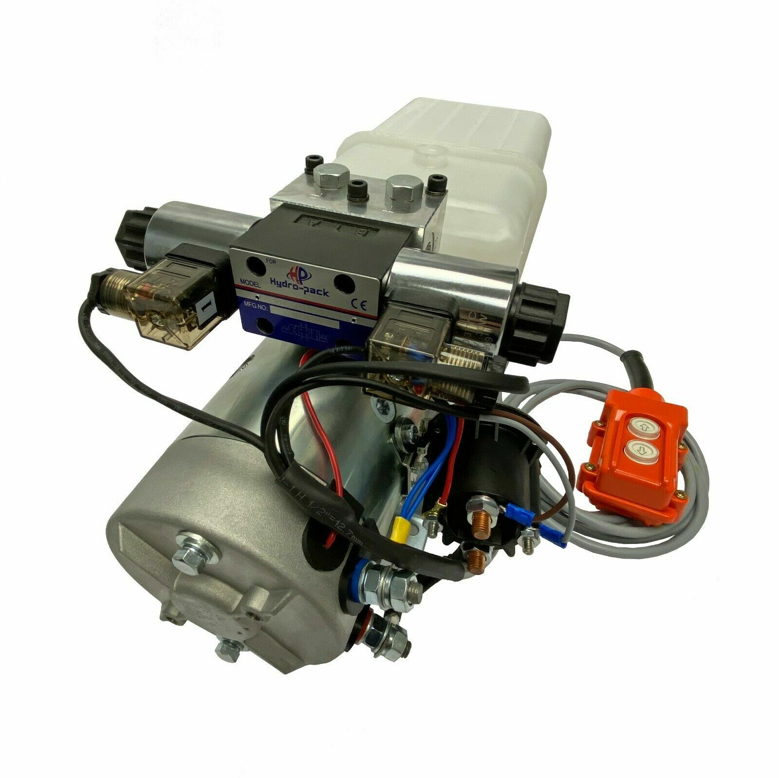 12V DC Double Acting Hydraulic Power Unit 4 Quart tank with Remote Control