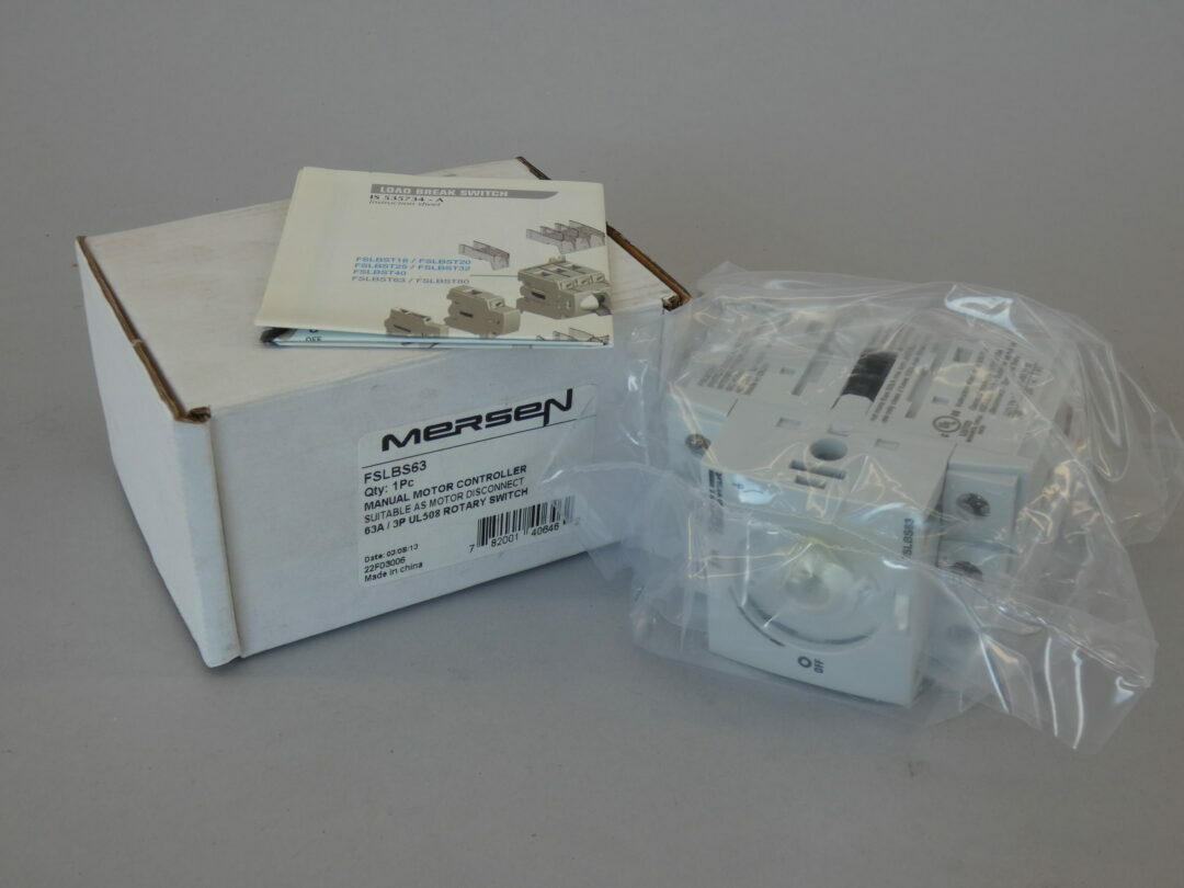 Mersen FSLBS63 Rotary Load Break Switch – NEW Surplus!