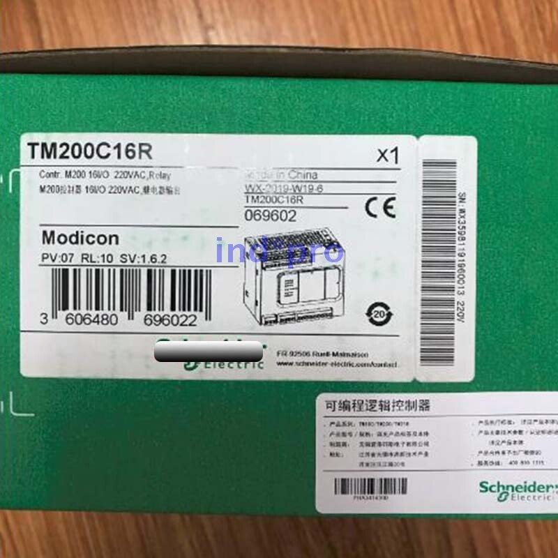 TM200C16R Control M200 16I/O 220VAC Relay PLC Controller Original New In Box