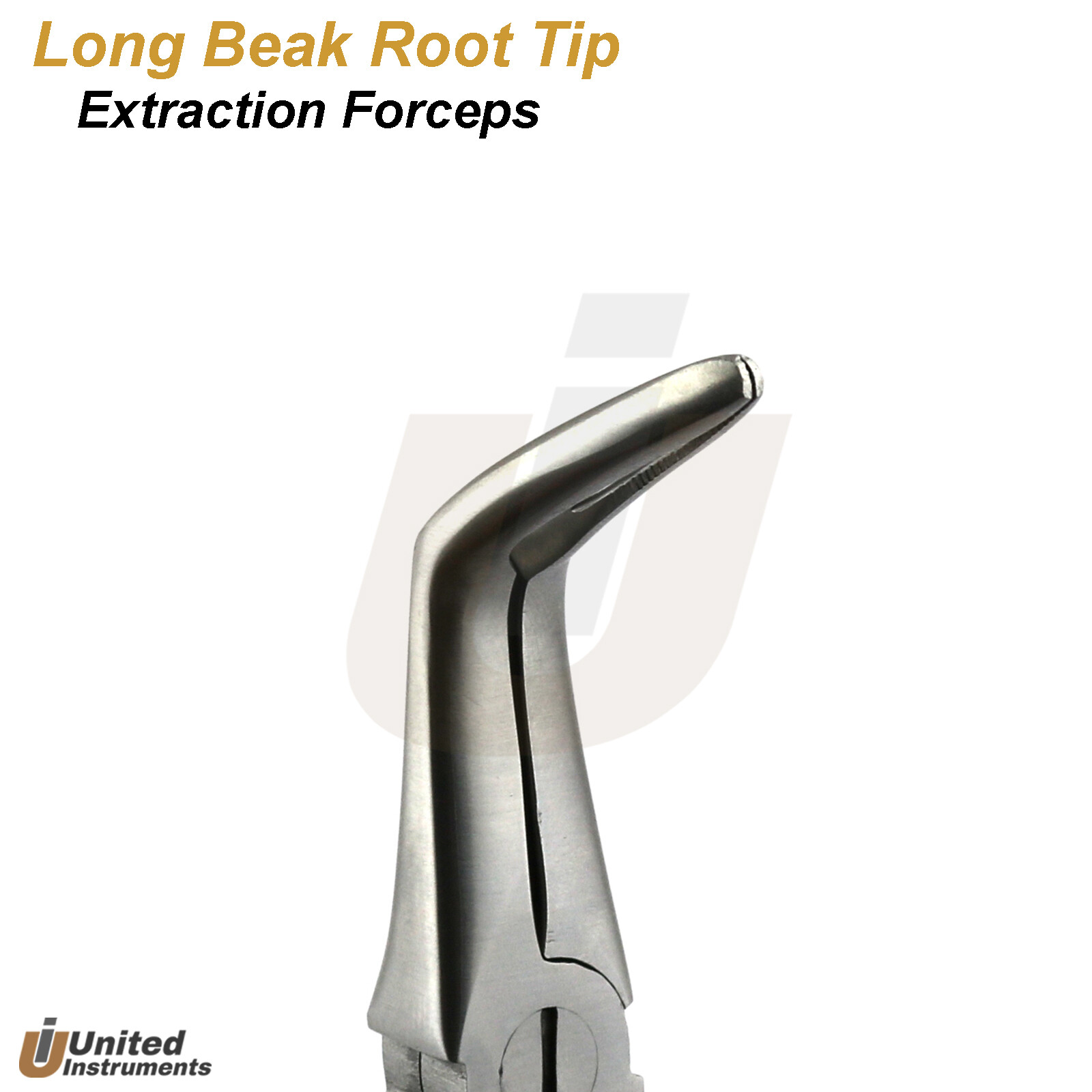Long Beak Extraction Forceps Upper Lower Root Tip Removal Dental Surgical Plier