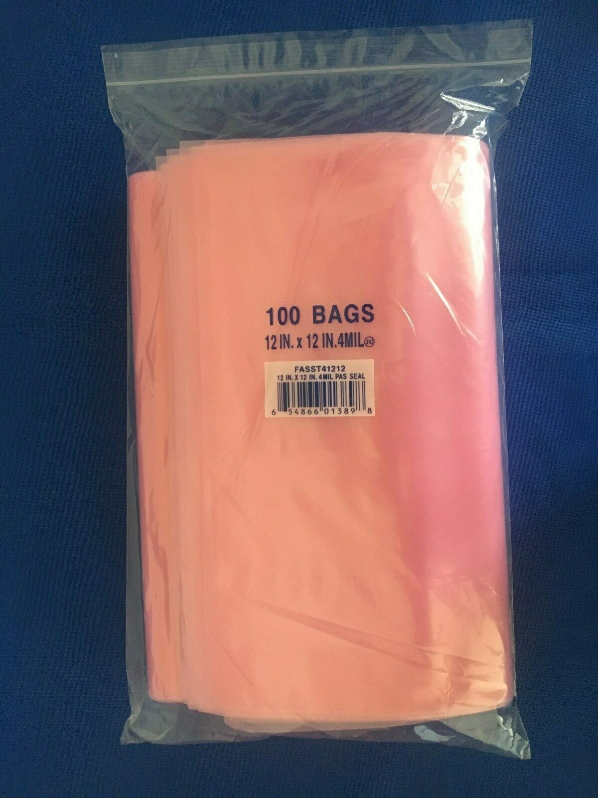 Pink 4 Mil Anti-Static Zip-lock 4-Mil Reclosable Seal Top Plastic Poly Bags 4Mil