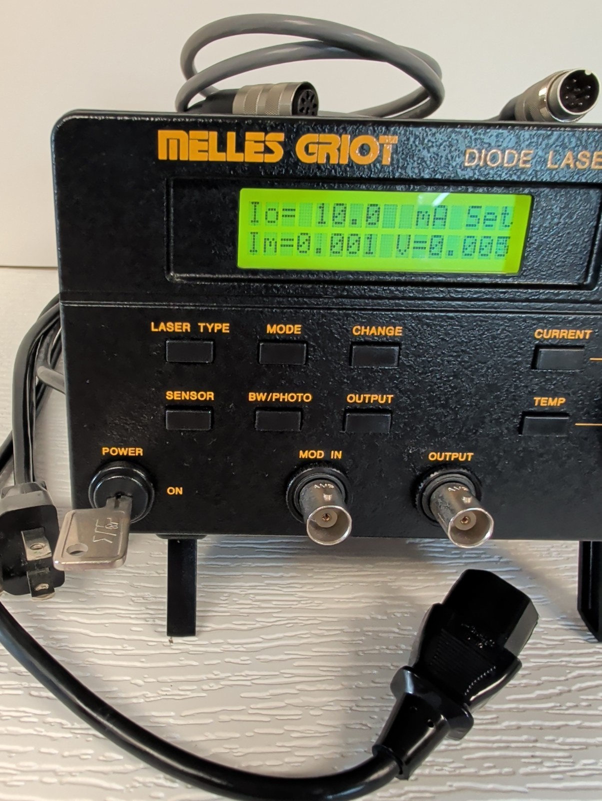 Melles Griot 06DLD103 Diode Laser Driver Controller Instrument Optics Lab