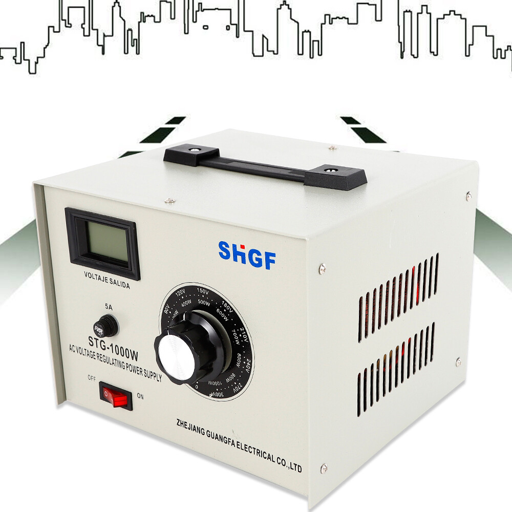 Variac Auto Transformer AC Variable Voltage Regulator Metered 1000W 0-300V USA