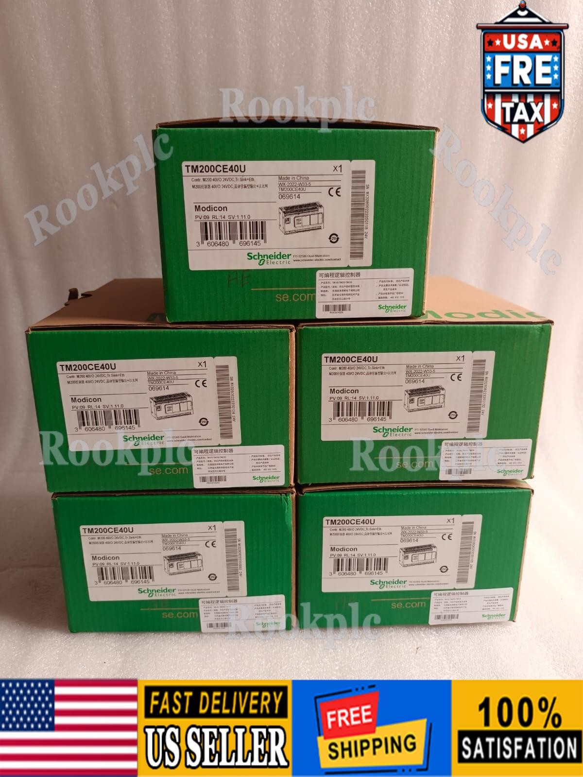 TM200CE40U SCHNEIDER TM200CE40U CONTR. M200 40I/O 24VDC,TR.SINK+ETH