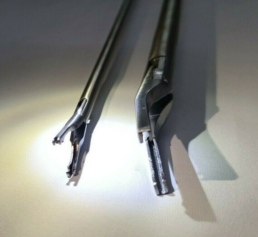 2pc Laparoscopic Hem-o-Lock Applier 5mm/10mm Reusable Stainless Steel Instrument